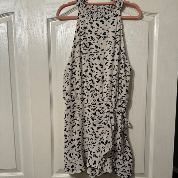 Dalmatian Print Halter Style Romper - Picture 1 of 4
